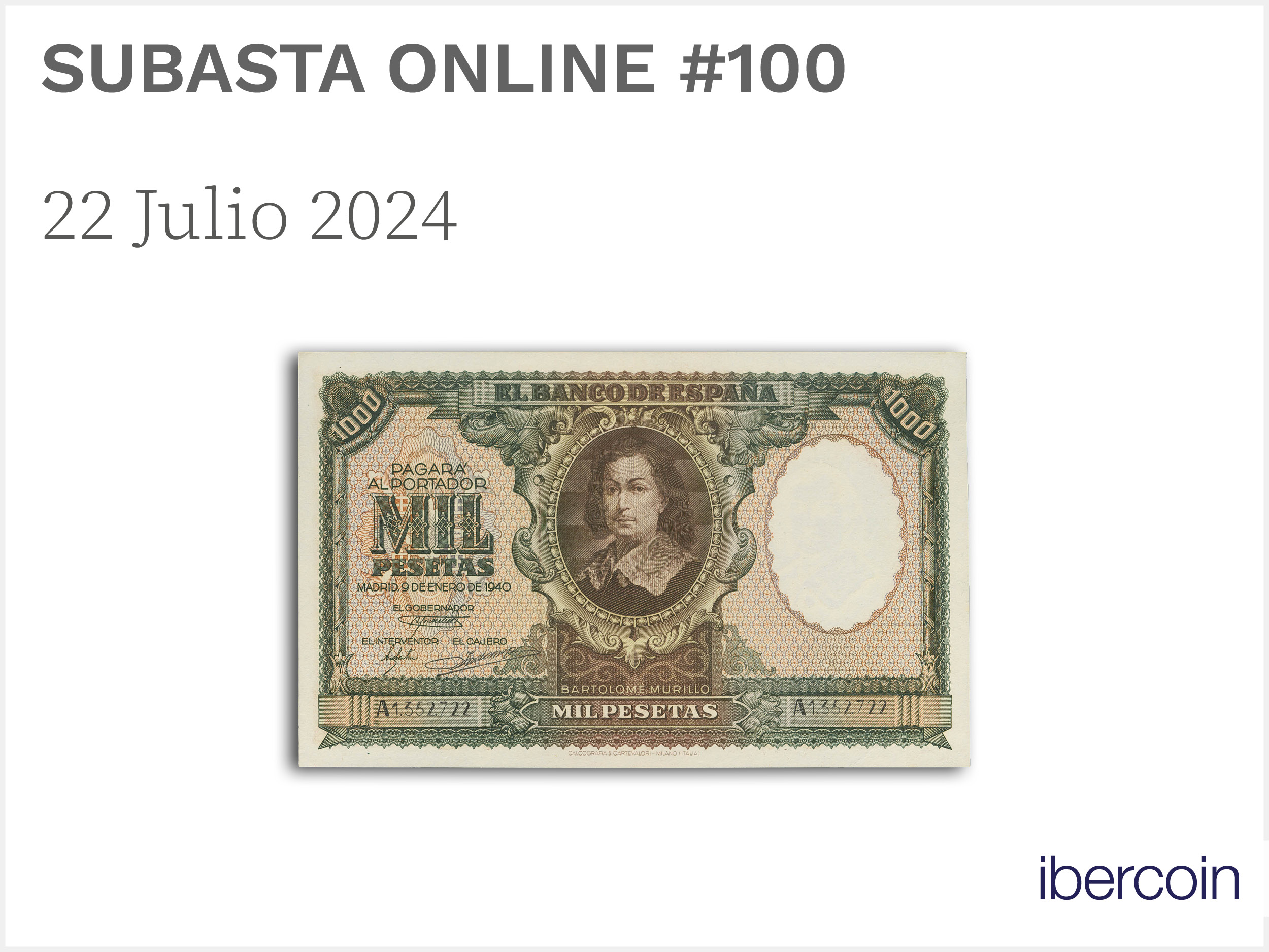 Online Banknotes Auction