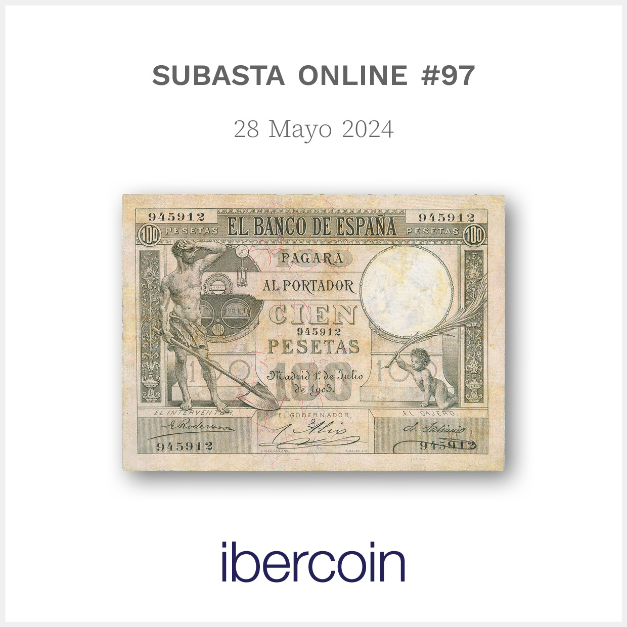 Subasta Online Billetes #97