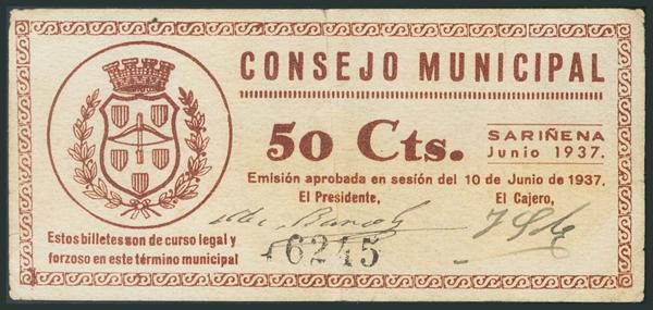 M0000005968 - Spanish Civil War Bank Notes