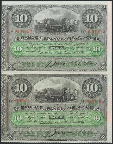 M0000008775 - Spanish Colonies Bank Notes