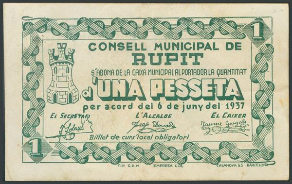 M0000011607 - Spanish Civil War Bank Notes