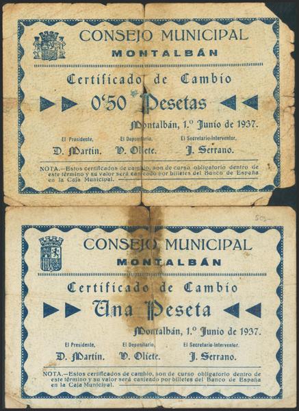 M0000012771 - Spanish Civil War Bank Notes