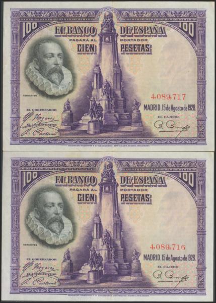 M0000013382 - Spanish Bank Notes