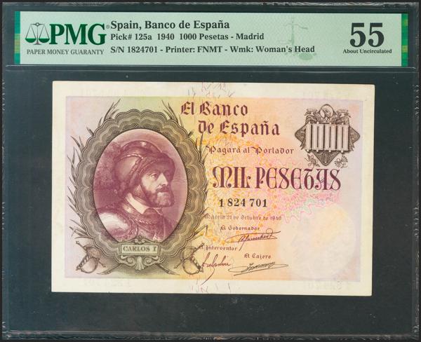 M0000014243 - Spanish Bank Notes