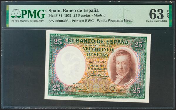 M0000014343 - Billetes Españoles