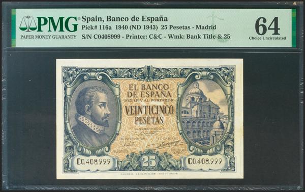 M0000014460 - Spanish Bank Notes