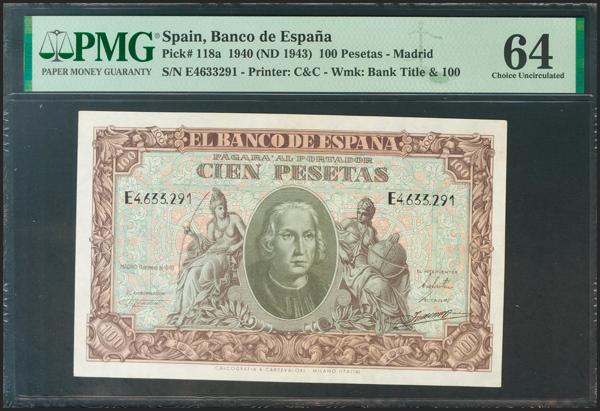 M0000014485 - Spanish Bank Notes