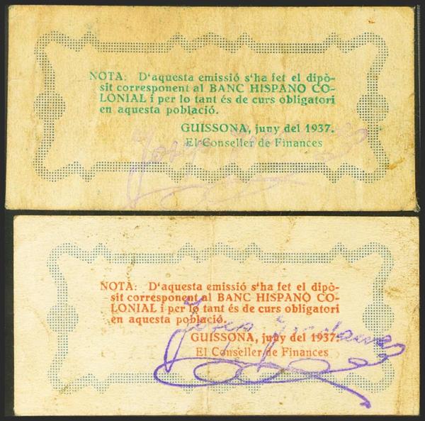 M0000015145 - Spanish Civil War Bank Notes