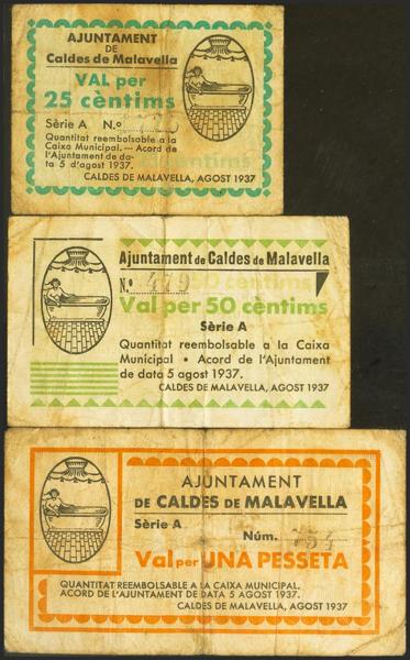 M0000015173 - Spanish Civil War Bank Notes