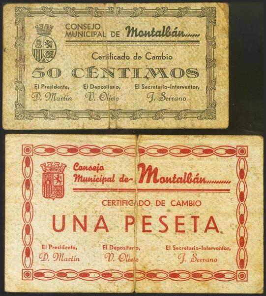 M0000015295 - Spanish Civil War Bank Notes