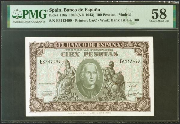 M0000017744 - Spanish Bank Notes