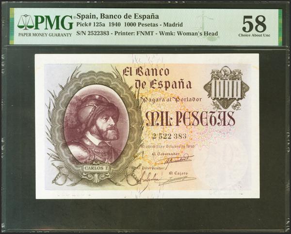 M0000017757 - Spanish Bank Notes