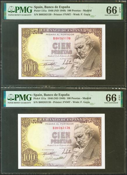 M0000017768 - Spanish Bank Notes