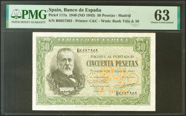 M0000018016 - Spanish Bank Notes