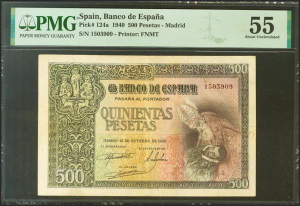 M0000018022 - Spanish Bank Notes