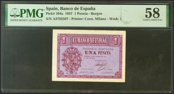 M0000018279 - Spanish Bank Notes