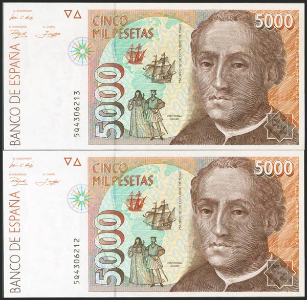 M0000018395 - Spanish Bank Notes