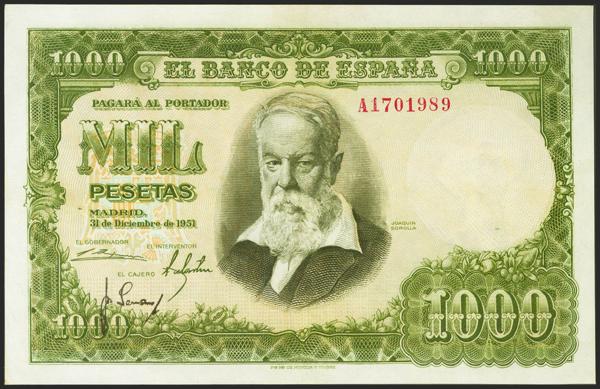 M0000018989 - Spanish Bank Notes