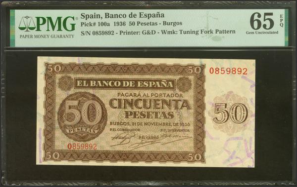 M0000019509 - Spanish Bank Notes