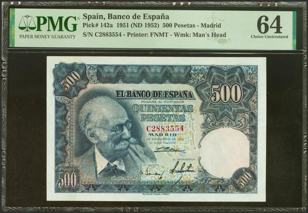 M0000019555 - Spanish Bank Notes