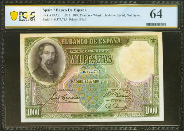 M0000019923 - Spanish Bank Notes