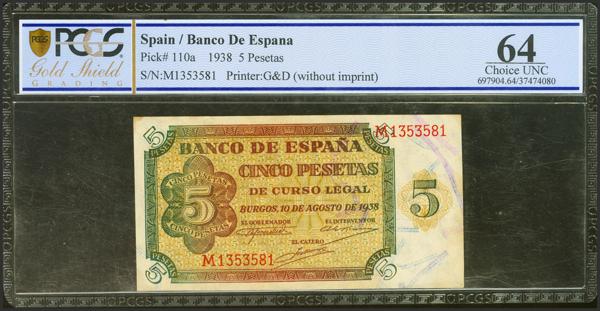 M0000020845 - Spanish Bank Notes