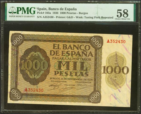 M0000020980 - Spanish Bank Notes