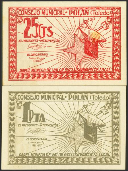 M0000021278 - Spanish Civil War Bank Notes