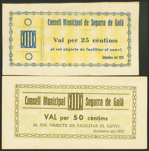 M0000021299 - Spanish Civil War Bank Notes