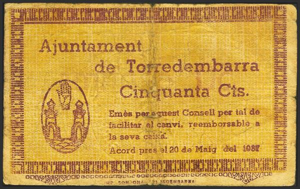 M0000021303 - Spanish Civil War Bank Notes