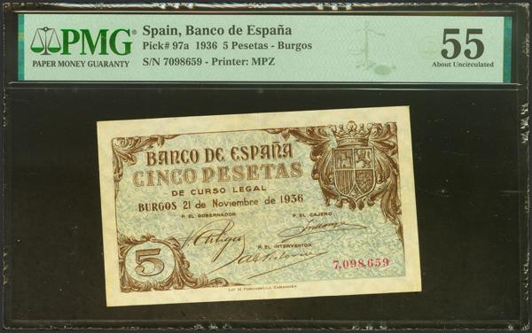 M0000021314 - Spanish Bank Notes