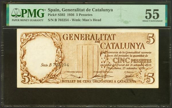 M0000021337 - Spanish Bank Notes