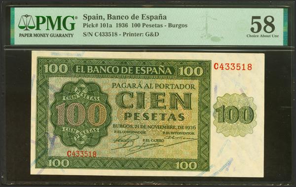 M0000021457 - Spanish Bank Notes