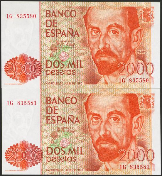 M0000021538 - Spanish Bank Notes