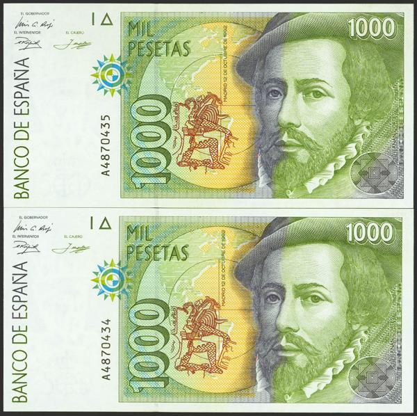 M0000021606 - Spanish Bank Notes