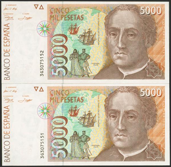 M0000021634 - Spanish Bank Notes