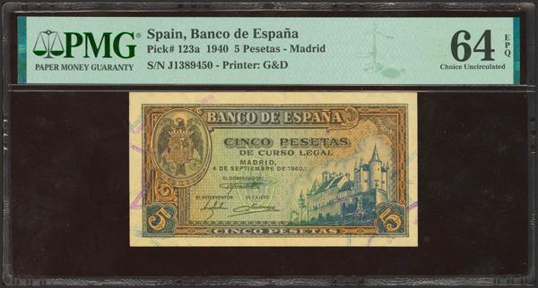 M0000021738 - Spanish Bank Notes