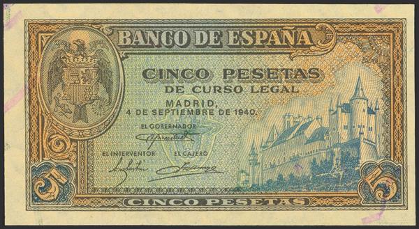 M0000021812 - Spanish Bank Notes