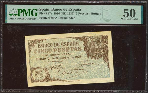 M0000022096 - Spanish Bank Notes