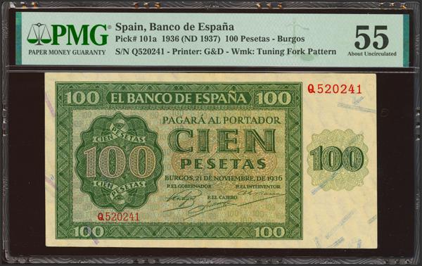 M0000022128 - Spanish Bank Notes