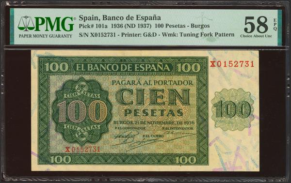 M0000022133 - Spanish Bank Notes