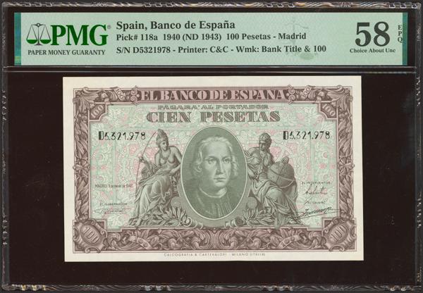 M0000022188 - Spanish Bank Notes