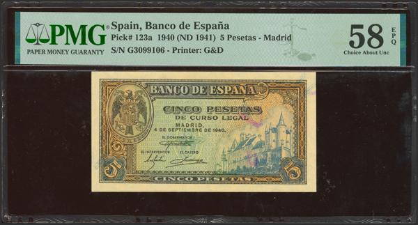 M0000022204 - Spanish Bank Notes