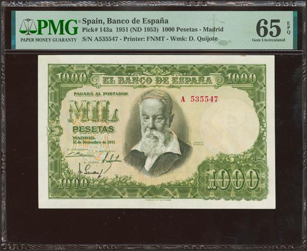 M0000022296 - Spanish Bank Notes