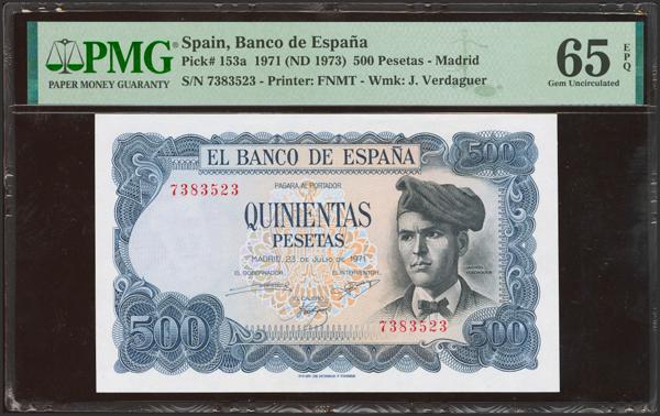 M0000022317 - Spanish Bank Notes