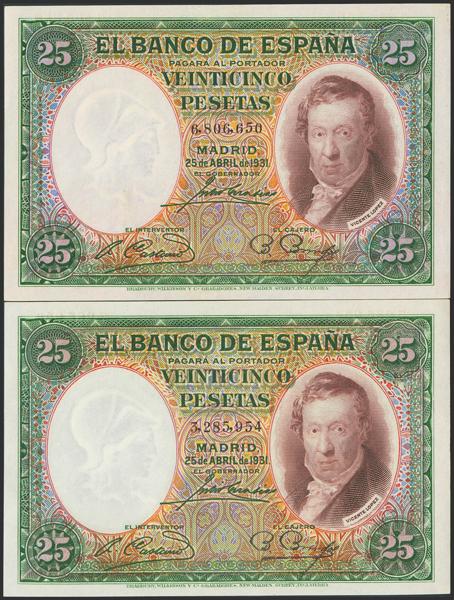 M0000022334 - Spanish Bank Notes