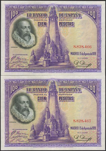 M0000022346 - Spanish Bank Notes