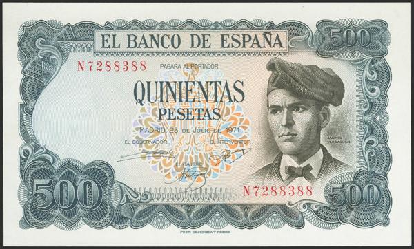 M0000022500 - Spanish Bank Notes