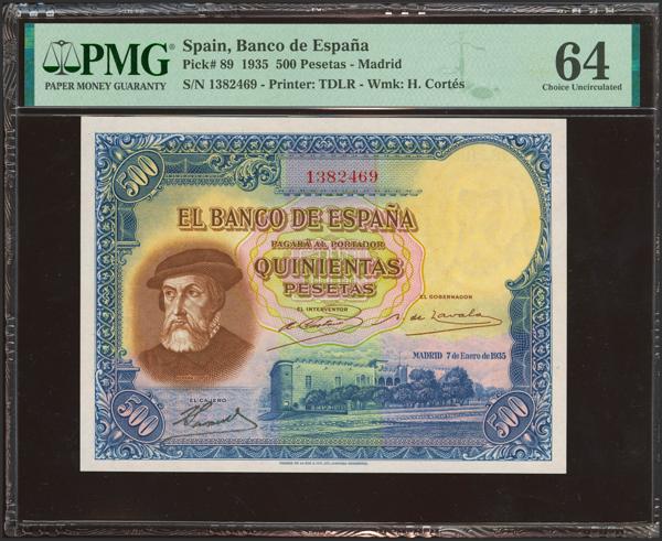 M0000022813 - Spanish Bank Notes