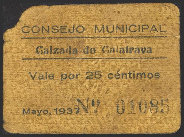 M0000022861 - Spanish Civil War Bank Notes